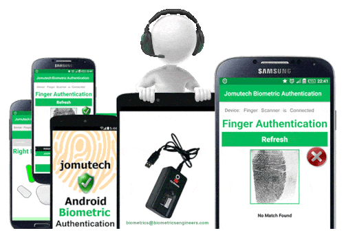 Android Biometric Fingerprint Authentication using Android External Fingerprint Scanner