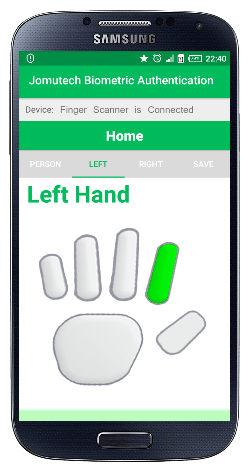 Android External Fingerprint Scanner Joseph Mwema Biometrics Engineer