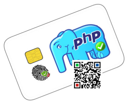 Smart Card for use in PHP Web Biometric Smart Card Integration